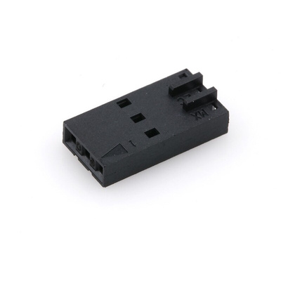 Molex, SL Female Connector Housing, 2.54mm Pitch, 3 Way, 1 Row