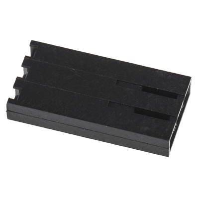 Molex, SL Female Connector Housing, 2.54mm Pitch, 3 Way, 1 Row