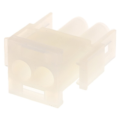 Molex, MLX Male Connector Housing, 2 Way, 1 Row