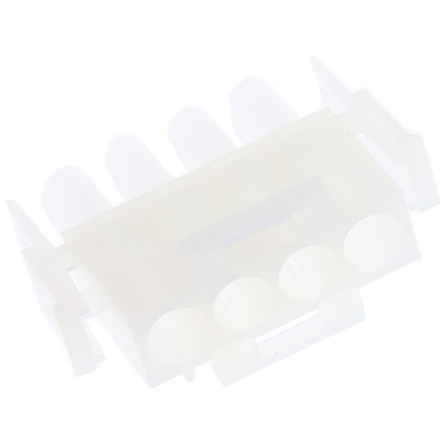 Molex, MLX Male Connector Housing, 4 Way, 1 Row