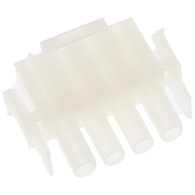 Molex, MLX Male Connector Housing, 4 Way, 1 Row