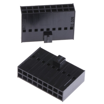 Molex, C-Grid III Female Connector Housing, 2.54mm Pitch, 18 Way, 2 Row