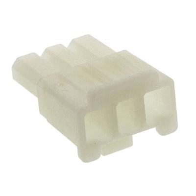 Molex Female Connector Housing, 4.8mm Pitch, 3 Way, 1 Row