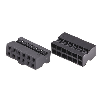 Amphenol Communications Solutions, Minitek Pwr Connector Housing, 2mm Pitch, 12 Way, 2 Row