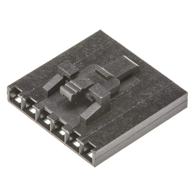 Molex, SL Female Connector Housing, 2.54mm Pitch, 6 Way, 1 Row