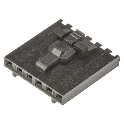 Molex, SL Female Connector Housing, 2.54mm Pitch, 6 Way, 1 Row