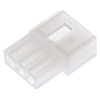 Molex, STANDARD .062" Male Connector Housing, 3.68mm Pitch, 3 Way, 1 Row
