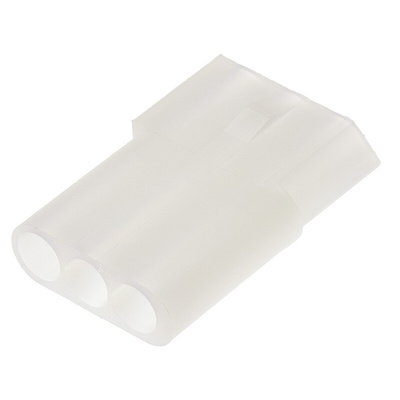 Molex, STANDARD .093" Female Connector Housing, 5.03mm Pitch, 3 Way, 1 Row