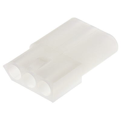 Molex, STANDARD .093" Female Connector Housing, 5.03mm Pitch, 3 Way, 1 Row