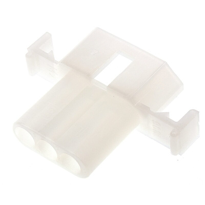 Molex, STANDARD .093" Male Connector Housing, 5.03mm Pitch, 3 Way, 1 Row