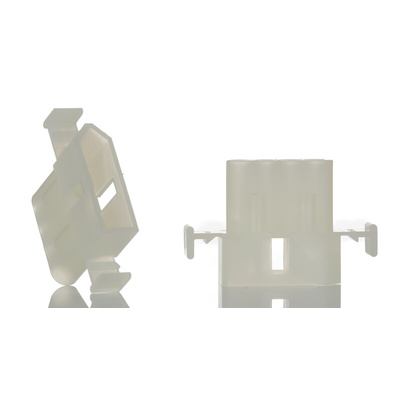 Molex, STANDARD .093" Male Connector Housing, 5.03mm Pitch, 4 Way, 1 Row