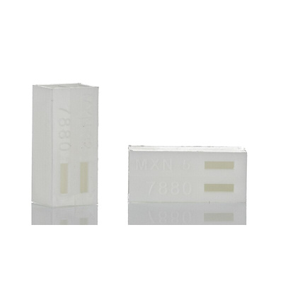 Molex, 7880 Female Connector Housing, 2.54mm Pitch, 2 Way, 1 Row
