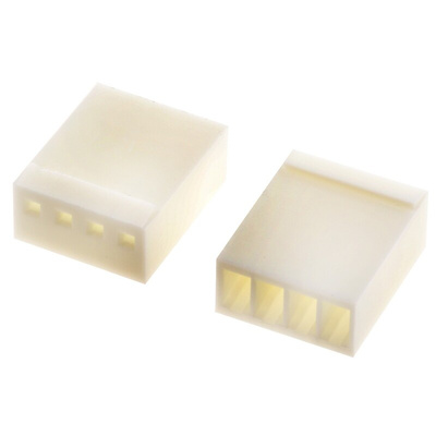 Molex, KK 254 Female Connector Housing, 2.54mm Pitch, 4 Way, 1 Row