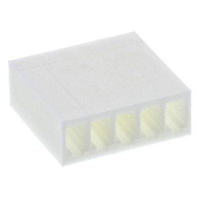 Molex, KK 254 Female Connector Housing, 2.54mm Pitch, 5 Way, 1 Row