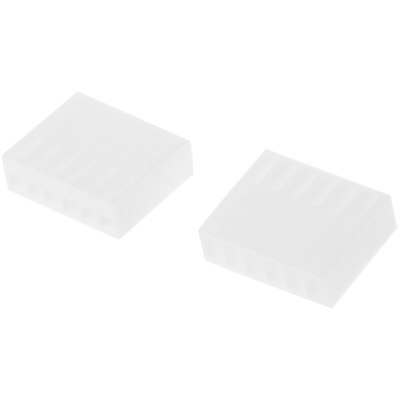 Molex, KK 254 Female Connector Housing, 2.54mm Pitch, 6 Way, 1 Row