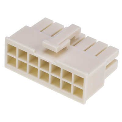 Molex, Mini-Fit Jr Female Connector Housing, 4.2mm Pitch, 14 Way, 2 Row