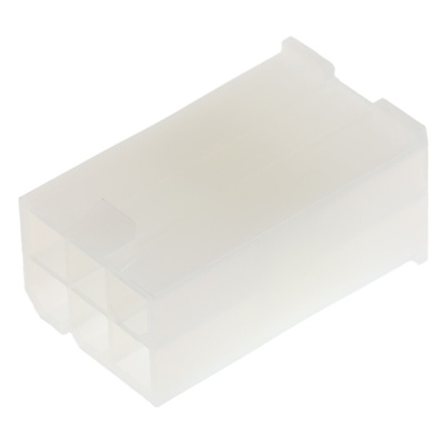 Molex, 5559 Male Connector Housing, 4.2mm Pitch, 6 Way, 2 Row