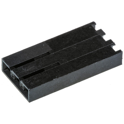 Molex, SL Female Connector Housing, 2.54mm Pitch, 3 Way, 1 Row
