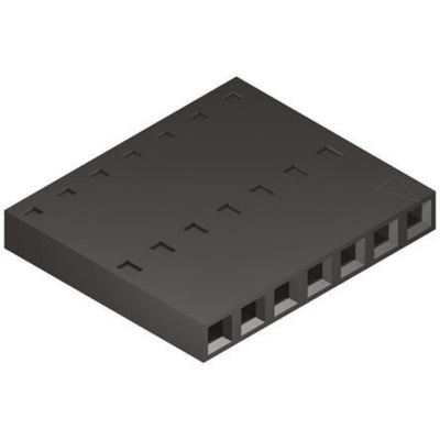 Molex, SL Female Connector Housing, 2.54mm Pitch, 8 Way, 1 Row