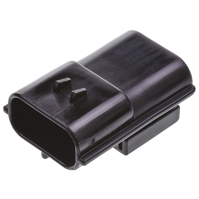 TE Connectivity, Econoseal III 070 Female Connector Housing, 4.8mm Pitch, 3 Way, 1 Row