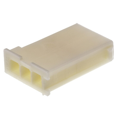 TE Connectivity, Mini-Universal MATE-N-LOK Female Connector Housing, 4.14mm Pitch, 3 Way, 1 Row