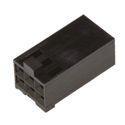TE Connectivity, AMPMODU MOD IV Female Connector Housing, 2.54mm Pitch, 6 Way, 2 Row