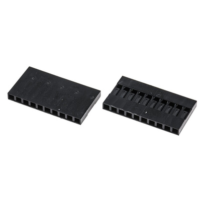 HARWIN, M20-10 Female Connector Housing, 2.54mm Pitch, 10 Way, 1 Row