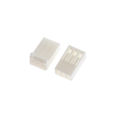 TE Connectivity, CST-100 II Female Connector Housing, 2.54mm Pitch, 3 Way, 1 Row