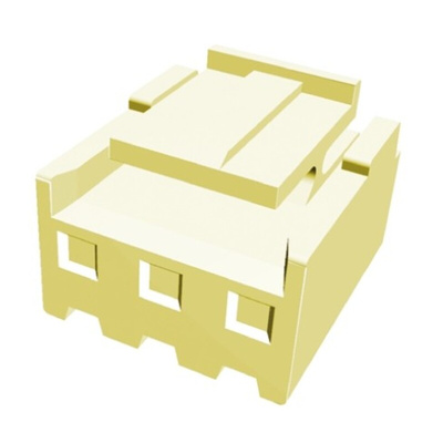 TE Connectivity, Economy Power Male Connector Housing, 3.96mm Pitch, 3 Way, 1 Row