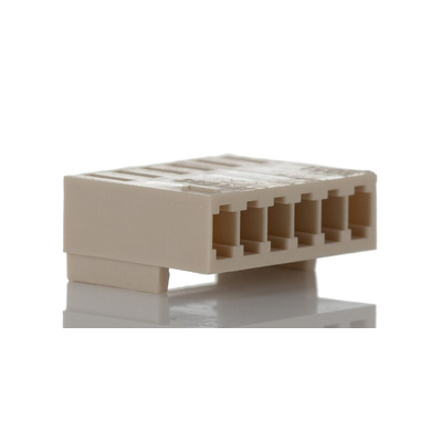 Molex, 5051 Female Connector Housing, 2.5mm Pitch, 6 Way, 1 Row