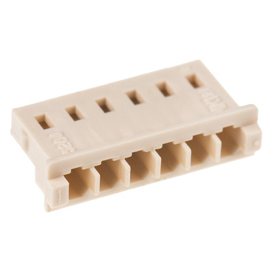 Molex, SPOX Female Connector Housing, 2.5mm Pitch, 6 Way, 1 Row