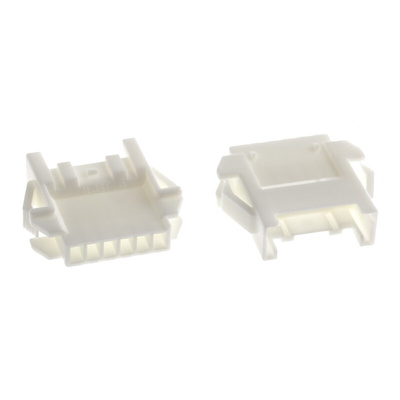 JST Female Connector Housing, 6 Way, 1 Row