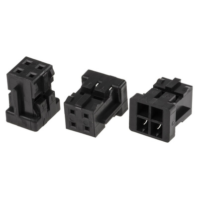Hirose, DF11 Female Connector Housing, 2mm Pitch, 4 Way, 2 Row