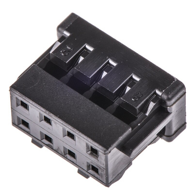Hirose, DF11 Female Connector Housing, 2mm Pitch, 8 Way, 2 Row