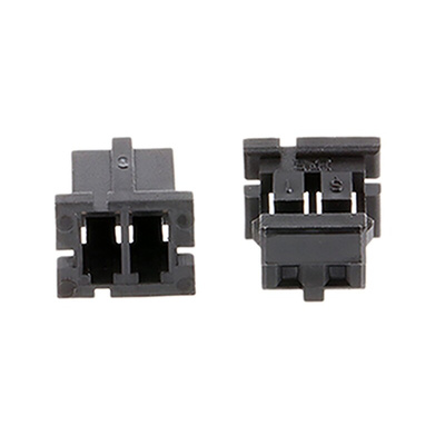 Hirose, DF3 Female Connector Housing, 2mm Pitch, 2 Way, 1 Row