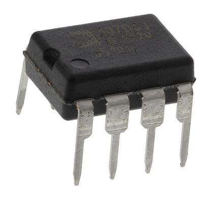 AD706JNZ Analog Devices, Op Amp, 800kHz, 8-Pin PDIP