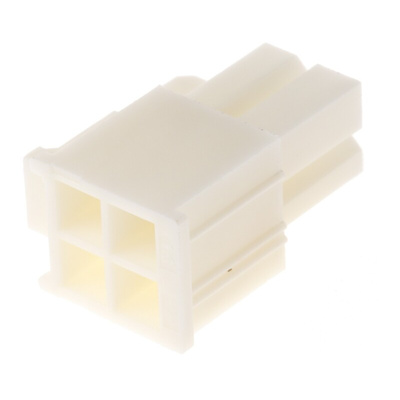 TE Connectivity, VAL-U-LOK Female Connector Housing, 4.2mm Pitch, 4 Way, 2 Row