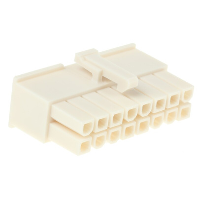 Molex, Mini-Fit Jr Female Connector Housing, 4.2mm Pitch, 16 Way, 2 Row