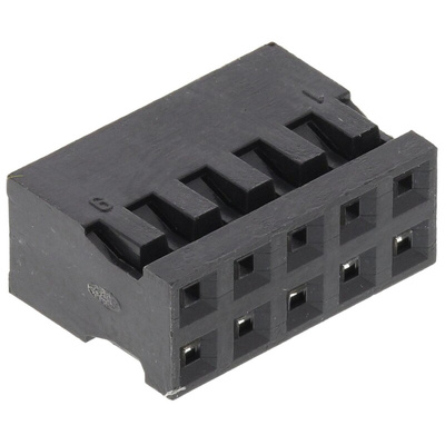 Hirose, A3B Female Connector Housing, 2mm Pitch, 10 Way, 2 Row