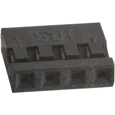 Hirose, A4B Female Connector Housing, 2mm Pitch, 4 Way, 1 Row
