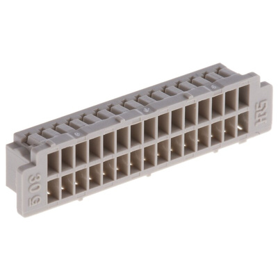 Hirose, DF13 Female Connector Housing, 1.25mm Pitch, 30 Way, 2 Row