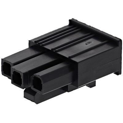 Molex, Mini-Fit Jr Female Connector Housing, 4.2mm Pitch, 3 Way, 1 Row