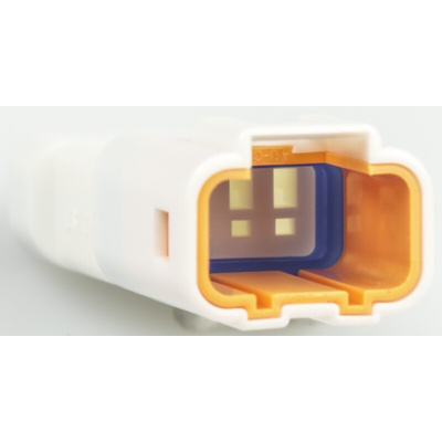JST, JWPF Female Connector Housing, 2mm Pitch, 4 Way, 1 Row