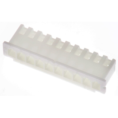 JST, XHP Female Connector Housing, 2.5mm Pitch, 10 Way, 1 Row