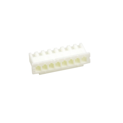 JST, XHP Female Connector Housing, 2.5mm Pitch, 8 Way, 1 Row