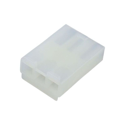 Molex, STANDARD .093" Female Connector Housing, 6.7mm Pitch, 3 Way, 1 Row