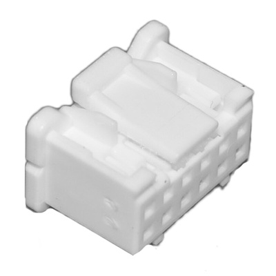 JST, PUD Female Connector Housing, 2mm Pitch, 12 Way, 2 Row