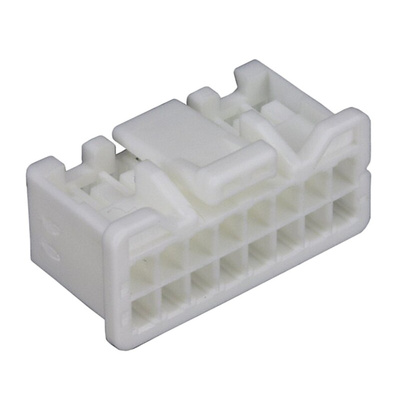 JST, PUD Female Connector Housing, 2mm Pitch, 16 Way, 2 Row