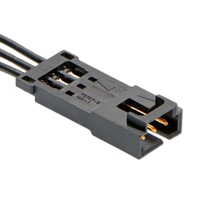 Molex, SL Male Connector Housing, 2.54mm Pitch, 3 Way, 1 Row