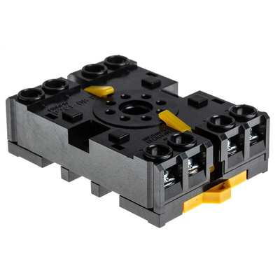 Omron Socket For Use With H3CR-A Series, H3CR-F Series, H3CR-G Series, H3CR-H Series